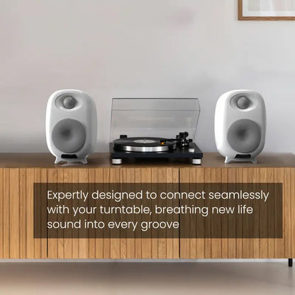 50W Bluetooth Bookshelf Speakers for Home Audio - UK Edition