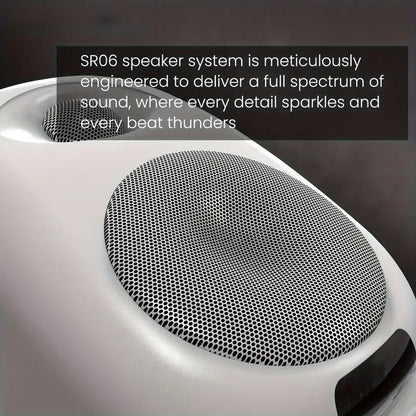 50W Bluetooth Bookshelf Speakers for Home Audio - UK Edition