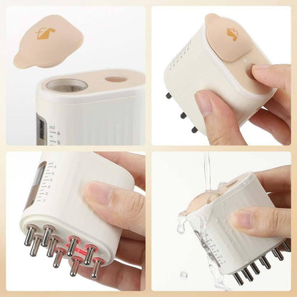 2-in-1 Electric Scalp Massager and Hair Oil Applicator