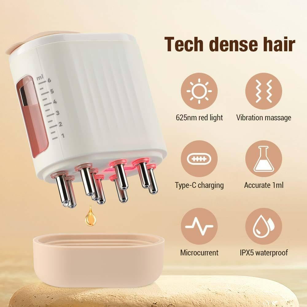 2-in-1 Electric Scalp Massager and Hair Oil Applicator