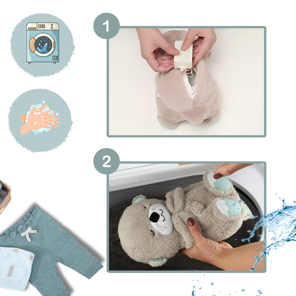 Soothing Otter Plush Toy for Womb Sensations