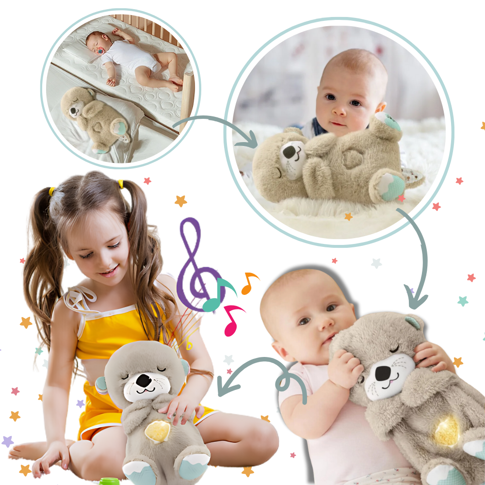Soothing Otter Plush Toy for Womb Sensations