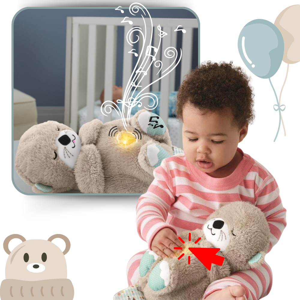 Soothing Otter Plush Toy for Womb Sensations