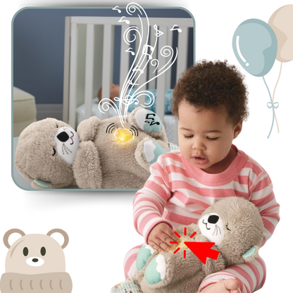 Soothing Otter Plush Toy for Womb Sensations