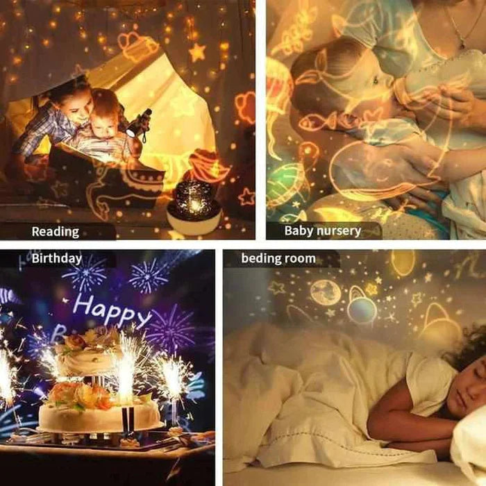 Cosmic Dream - Enchanting Star Projector Lamp