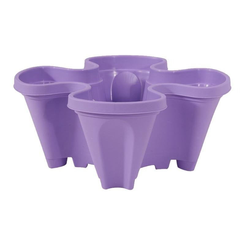 Stackable Plant Pots for Efficient Space Utilization