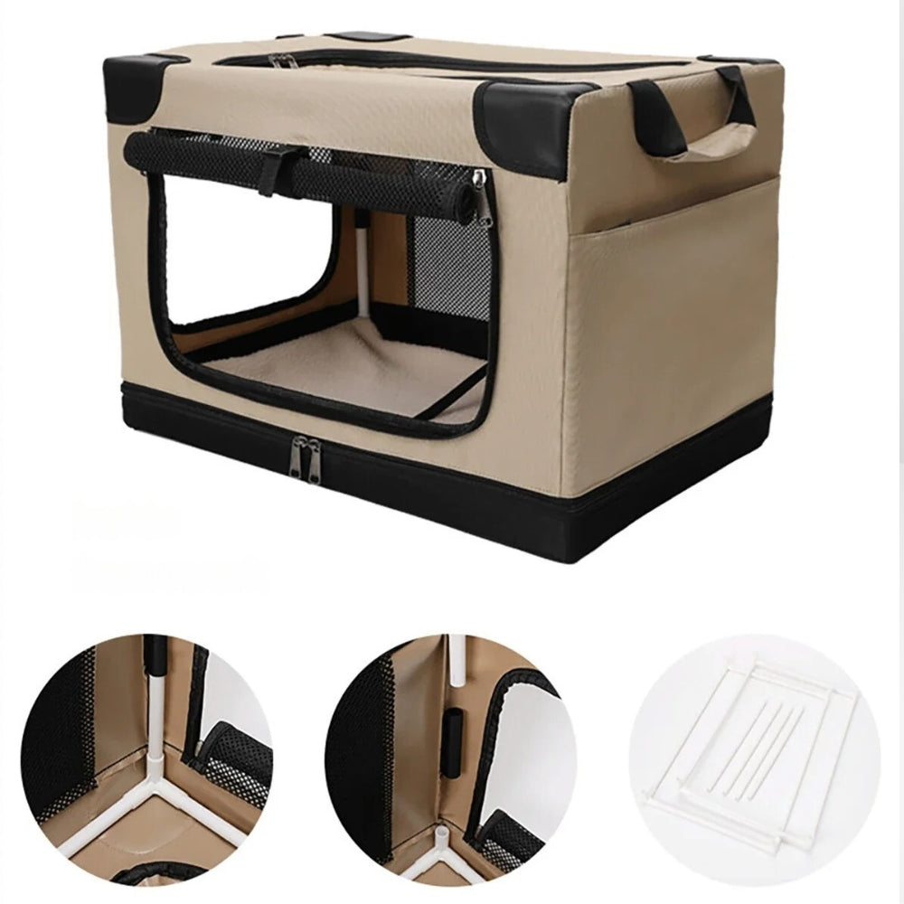 Dog Car Travel Crate for Safe and Comfortable Transport