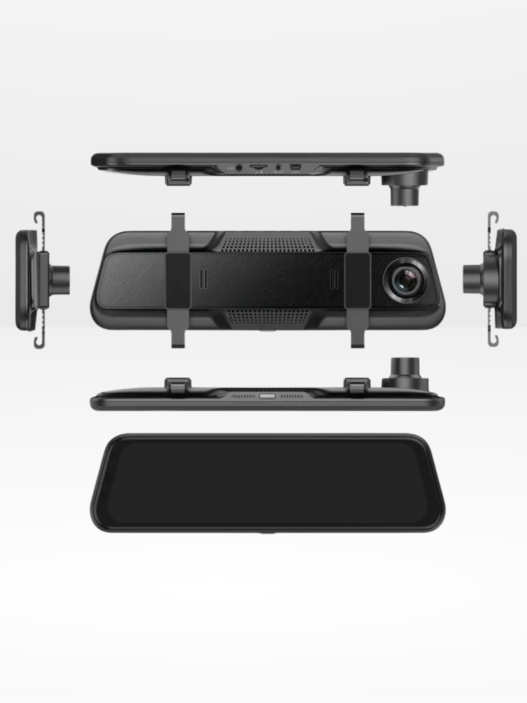 4K Dual Lens Dashboard Camera with CarPlay and Video Recording