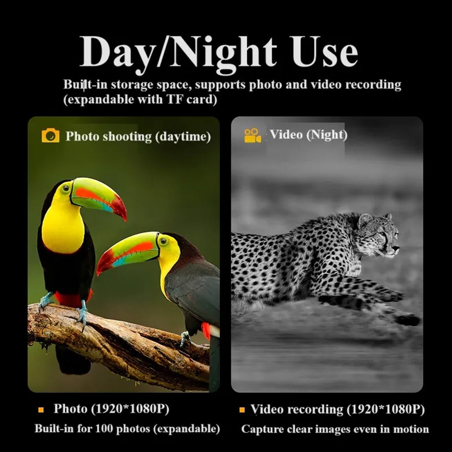 1080P Night Vision Goggles with 800m Range for Enhanced Viewing