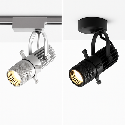 Adjustable LED Spotlight with Flexible Aperture