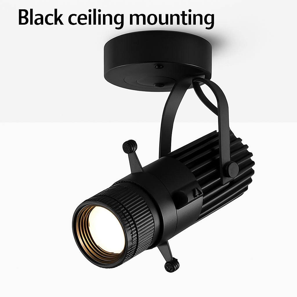 Adjustable LED Spotlight with Flexible Aperture