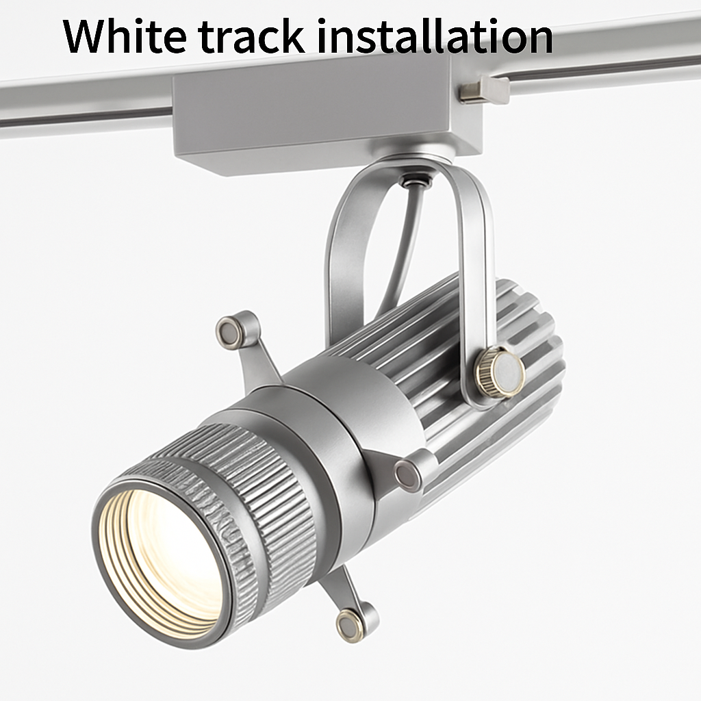 Adjustable LED Spotlight with Flexible Aperture