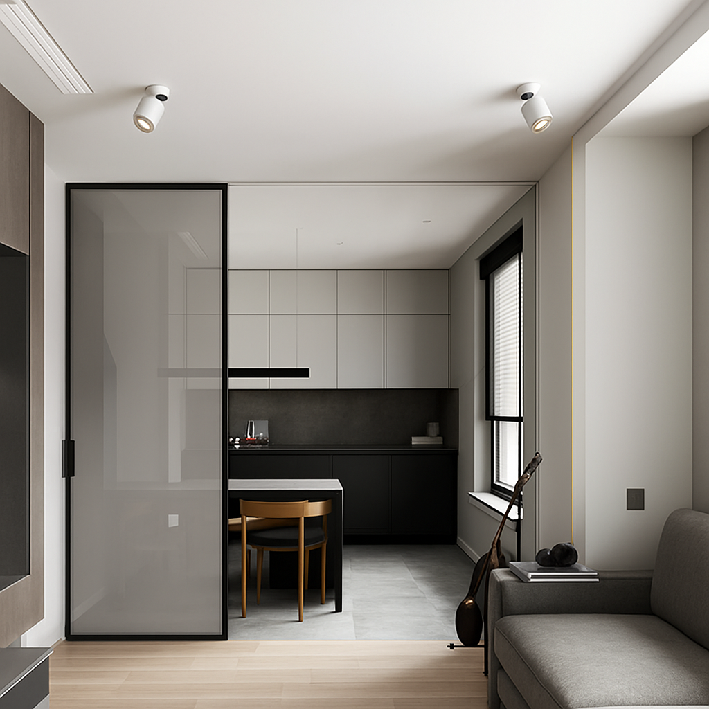 Round Adjustable LED Spotlight for Design Lighting