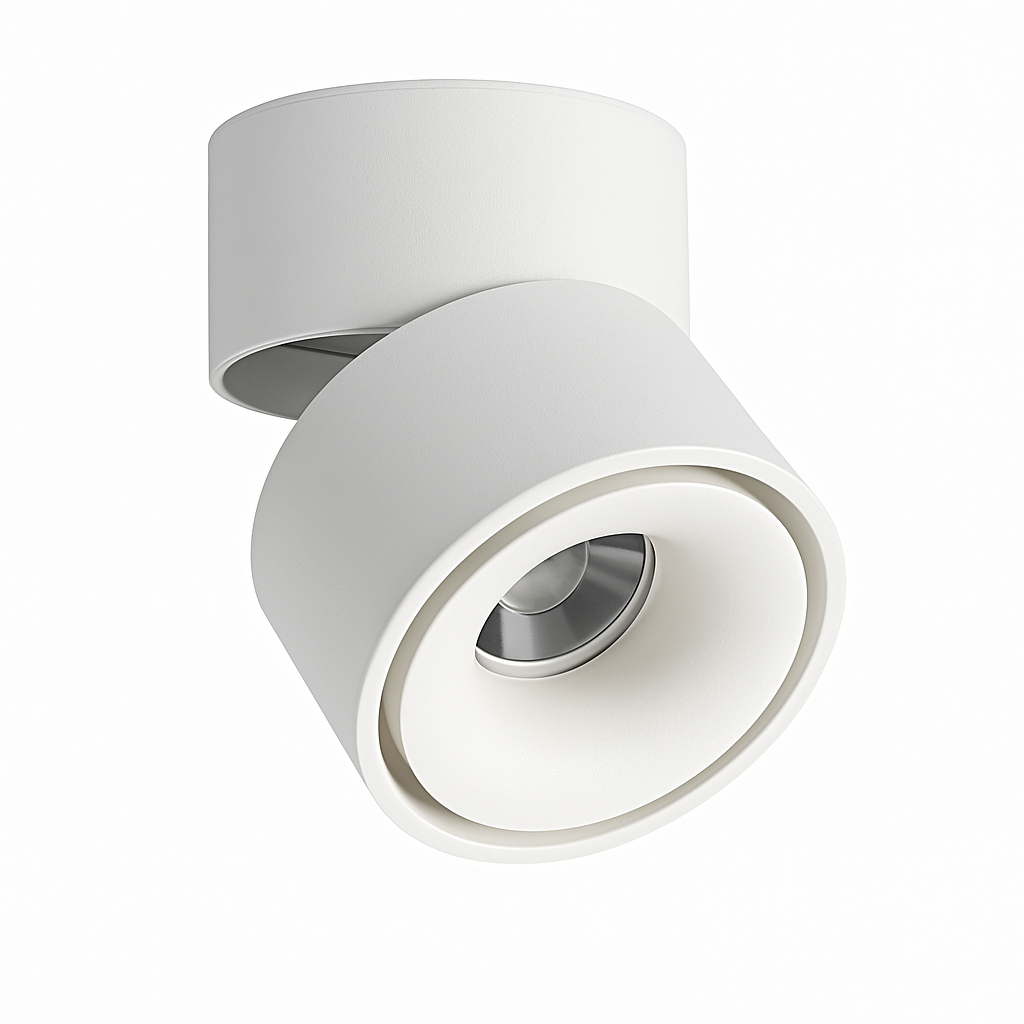 Round Adjustable LED Spotlight for Design Lighting