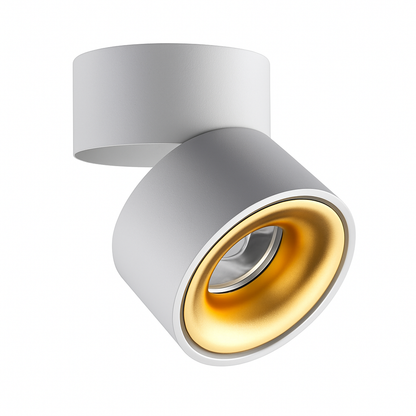 Round Adjustable LED Spotlight for Design Lighting