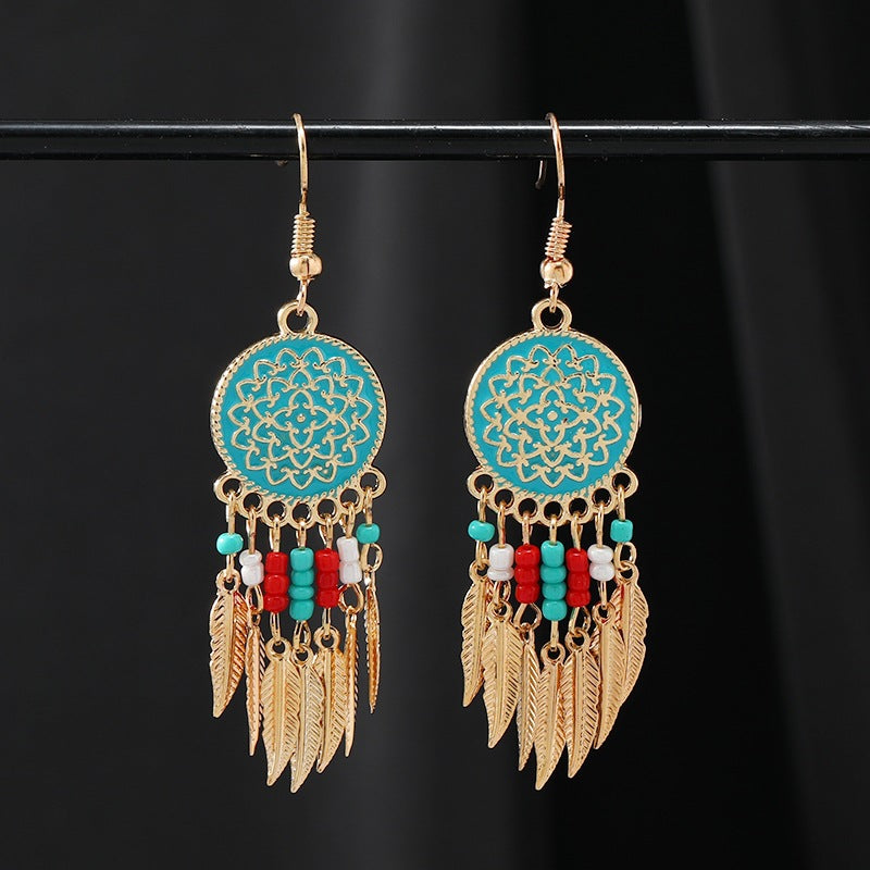 Enchanting Dreamweaver Dangle Earrings - 3 Vibrant Styles