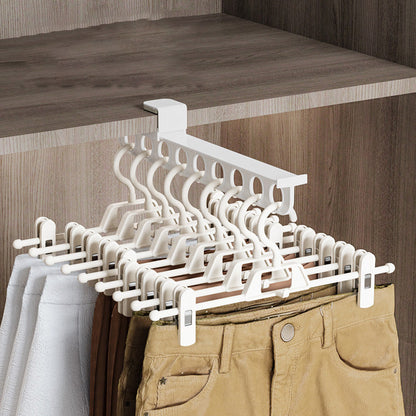 Expandable Closet Organizer with Pull-Out Function