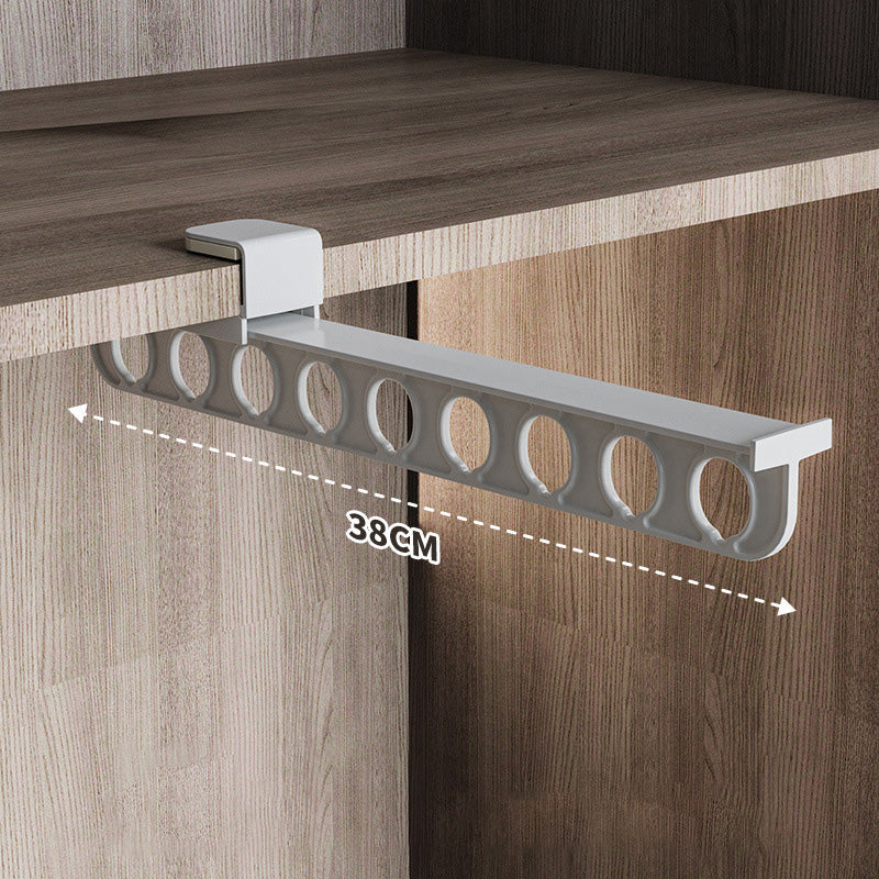 Expandable Closet Organizer with Pull-Out Function