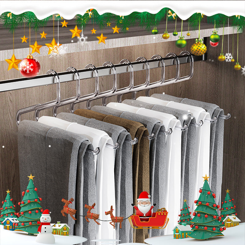 Expandable Closet Organizer with Pull-Out Function