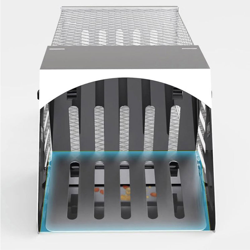 Continuous Mouse Trap for Single Door with Rat Hole Design