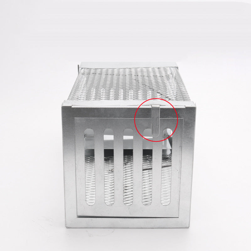 Continuous Mouse Trap for Single Door with Rat Hole Design