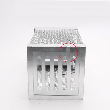 Continuous Mouse Trap for Single Door with Rat Hole Design
