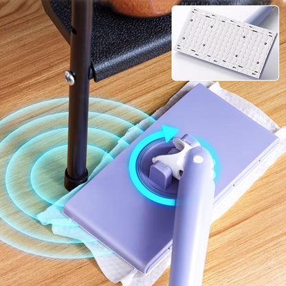 Hands-Free Cleaning Mop – No Bending or Touching Required