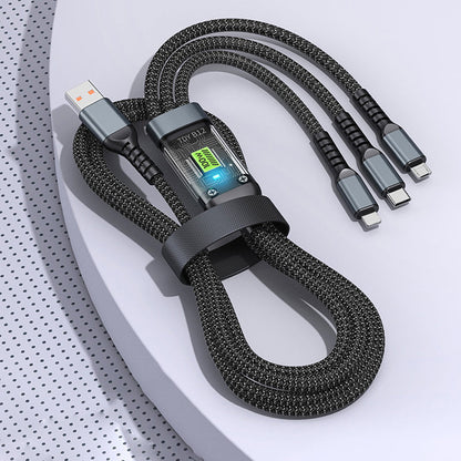 Luminous 3-in-1 Rapid Charge Cable for All Devices