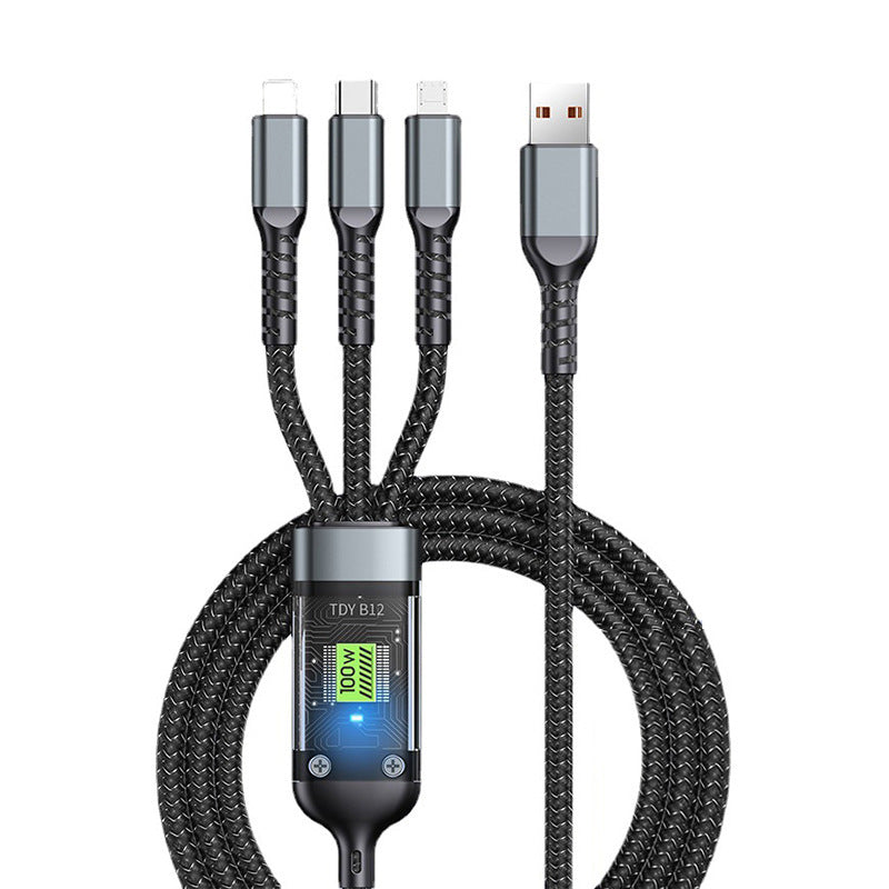 Luminous 3-in-1 Rapid Charge Cable for All Devices