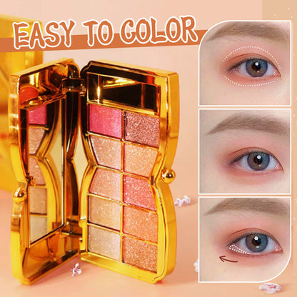 Glimmering Eyeshadow Collection | 10 Vibrant Shades