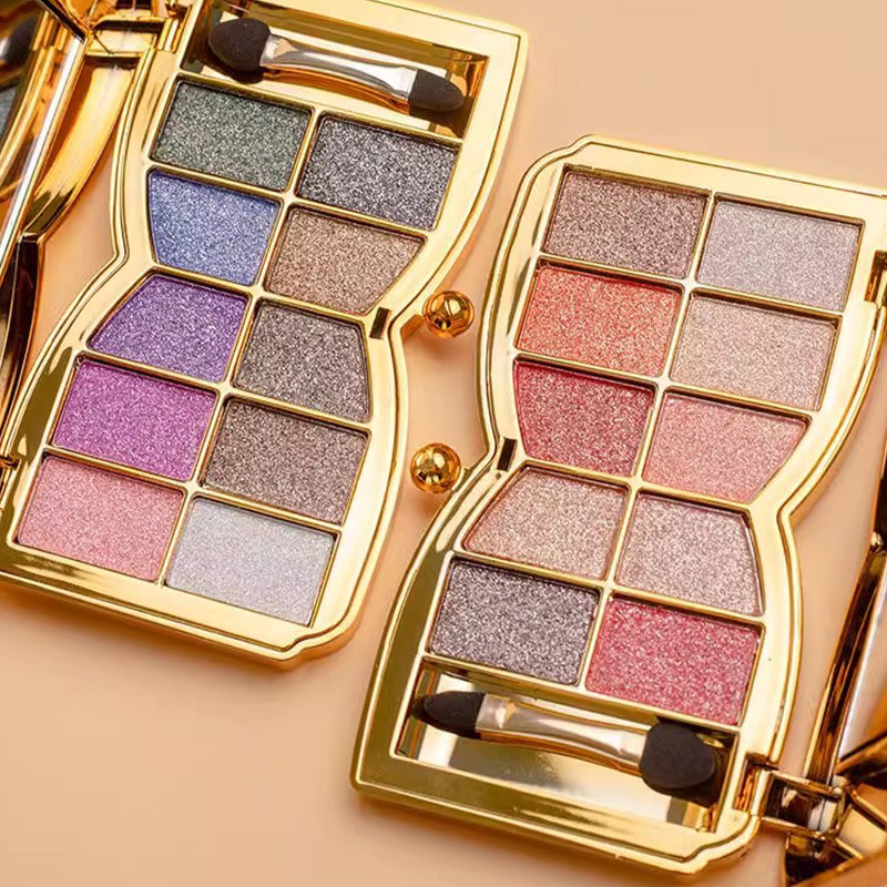 Glimmering Eyeshadow Collection | 10 Vibrant Shades