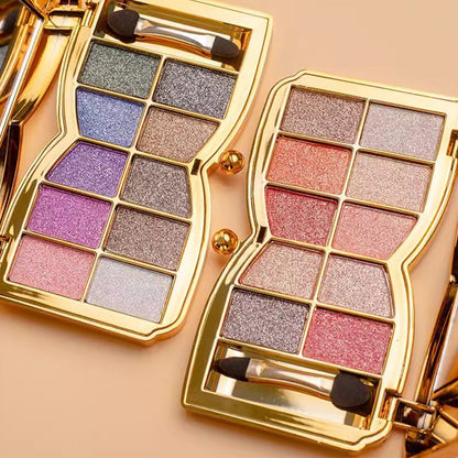Glimmering Eyeshadow Collection | 10 Vibrant Shades