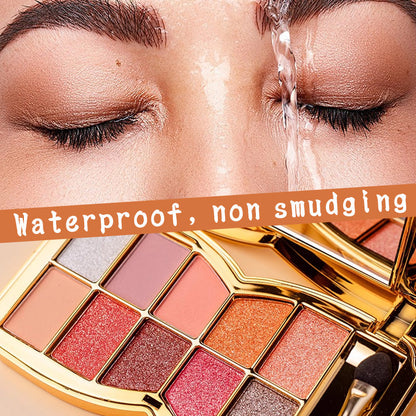 Glimmering Eyeshadow Collection | 10 Vibrant Shades