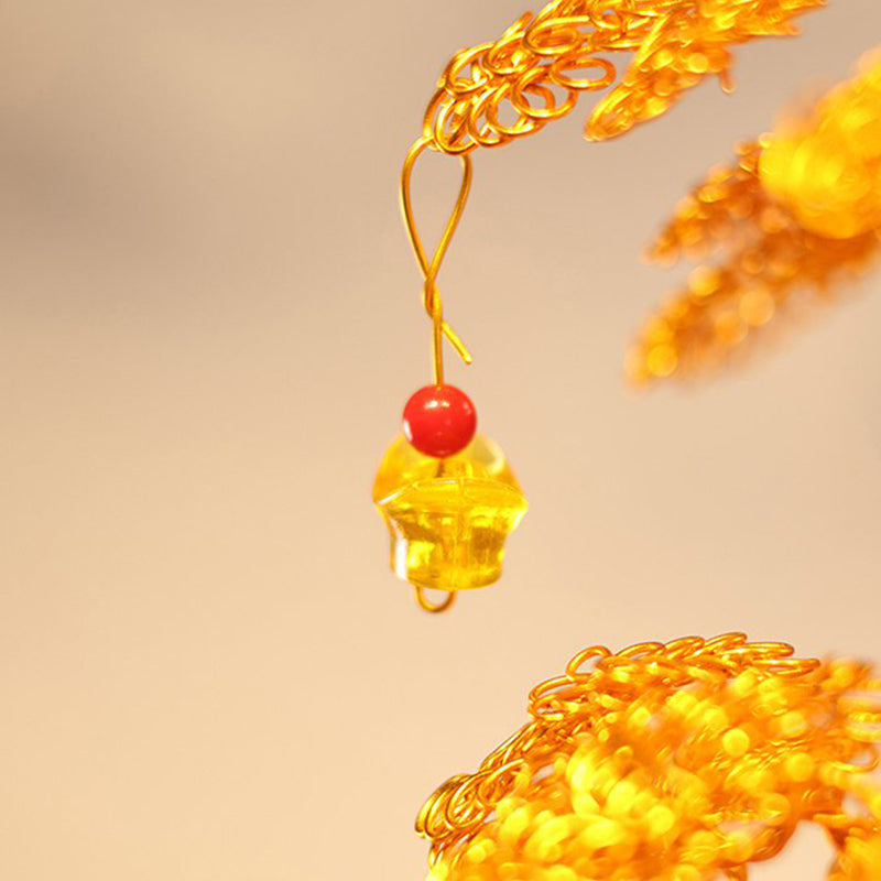 Elegant Prosperity Tree Ornament for Home and Office