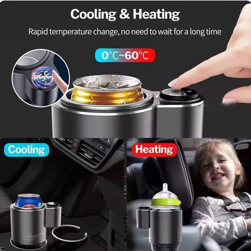 Dual Function Car Cup Heater and Chiller