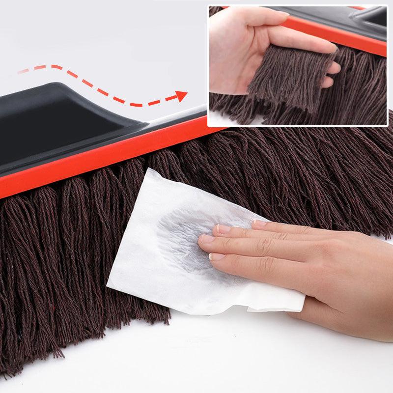 Telescopic Handle Car Duster - Efficient Cleaning - Space-Saving Design