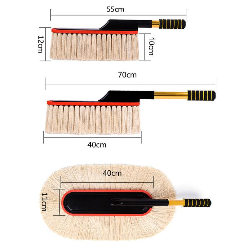 Telescopic Handle Car Duster - Efficient Cleaning - Space-Saving Design