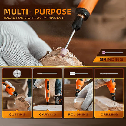 Wireless Rotary Tool for Versatile Use