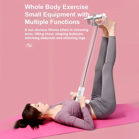 Sit-Up Resistance Bands with Foot Pedal – Last Day Discount