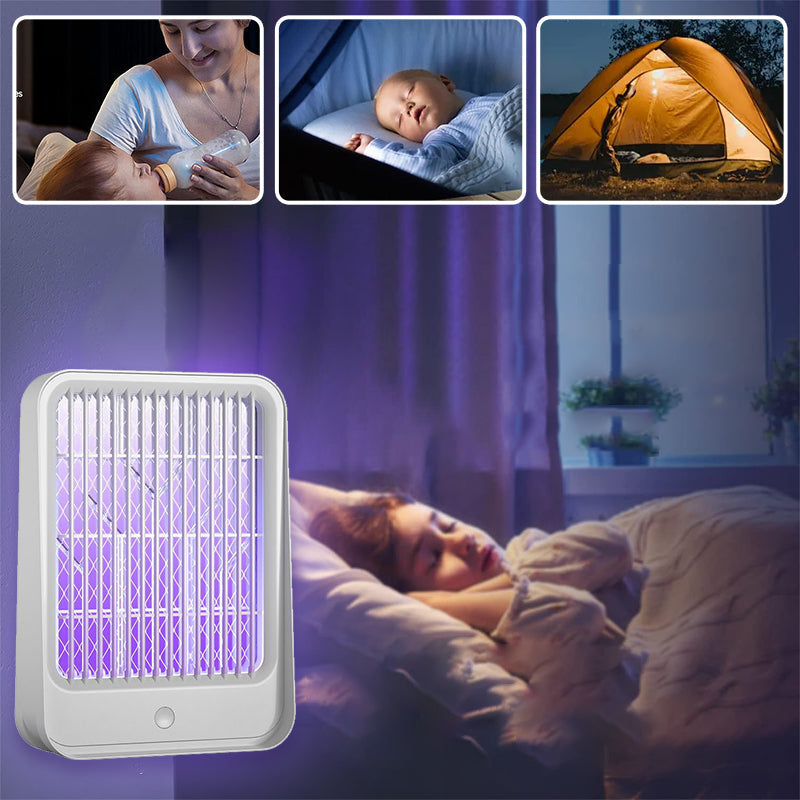 Rechargeable Mosquito Trap – Silent Operation – Sleek Design – High Efficiency