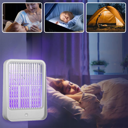 Rechargeable Mosquito Trap – Silent Operation – Sleek Design – High Efficiency