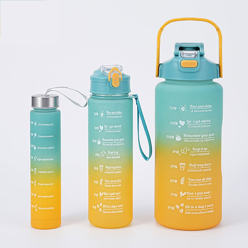 3-in-1 Inspirational Water Bottle