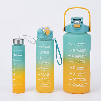 3-in-1 Inspirational Water Bottle