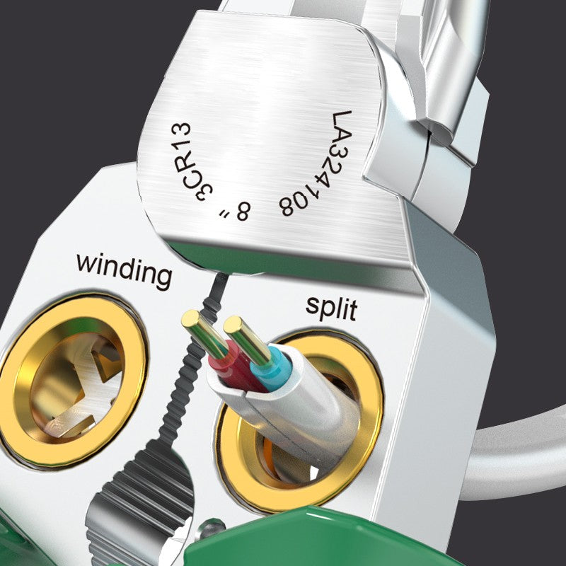 Versatile Wire Stripping Tool for Precision Cuts and Easy Use