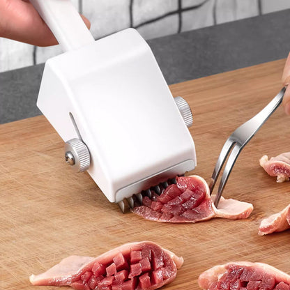 TenderTech Meat Tenderizer | Adjustable Depth for Perfect Marinades