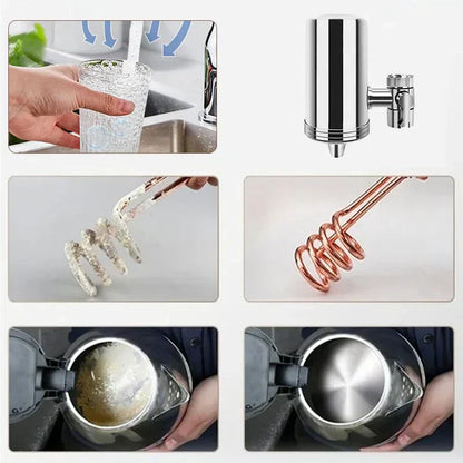 Stainless Steel Water Purifier – Effortless Installation for Clean Water