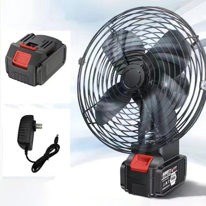 8-Inch Portable Camping Fan with Battery Power for Outdoor Use