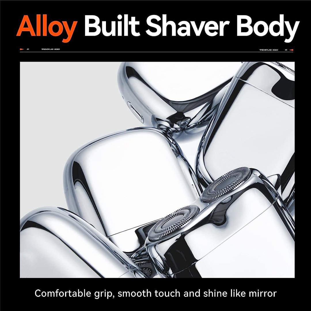 Compact USB Travel Shaver for Effortless Grooming