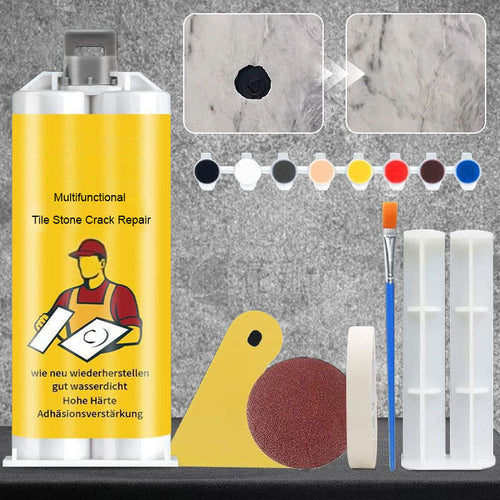 Tile and Stone Repair Kit for Easy Restoration of Surfaces