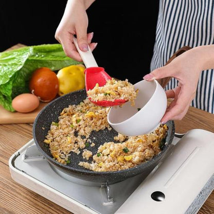 Versatile Kitchen Spoon with Strainer & Grater | Cook, Drain, Mash & Stir | Heat-Resistant, Buy One Get One Free